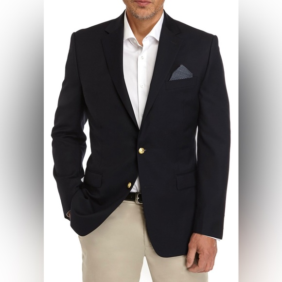 Lauren Ralph Lauren Other - Lauren Ralph Lauren Men’s New Navy Ultra Flex Sport Coat Size 42R 100% Wool